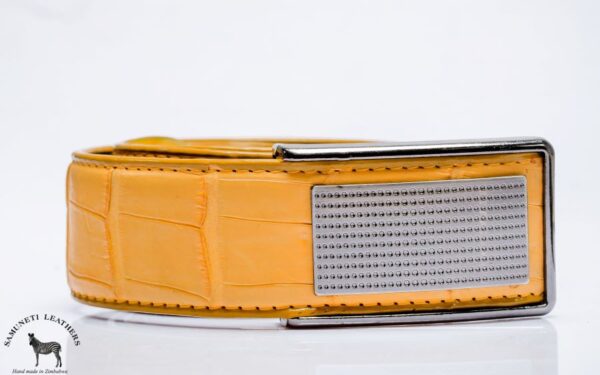 Crocbelly fancy buckle